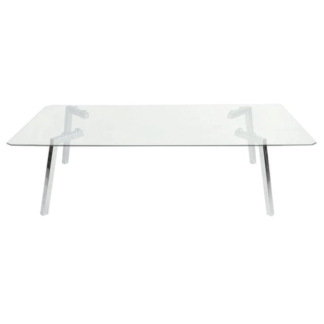 Mesa de Centro Marla Plateado Kessa Muebles