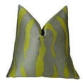 thumbnail image 5 of Thomas Collection Gray Lime Green Textured Throw Pillow - 11022, 5 of 5