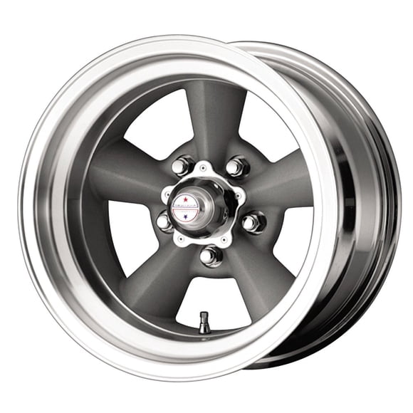 American Racing Vintage VN309 15X8.5 5X4.5 SLV MACH-LP -24MM - VN30958565