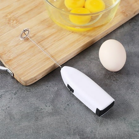 

Handheld Electric Milk Frother Battery Operated Electric Whisk Mini Egg Beater Foam Maker for Latte Coffee Cappuccino