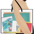 thumbnail image 5 of 2 Pack 19X25 Inches Art Portfolio Case, Portfolio Folder for Artwork, Posters Storage Bag with Zippe, 5 of 5