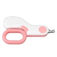 thumbnail image 3 of Cortaúñas profesional para gatos, recortador de garras para mascotas con luz LED para gatos, gatitos, cachorros, conejos, hámsteres, color rosa, 3 of 14