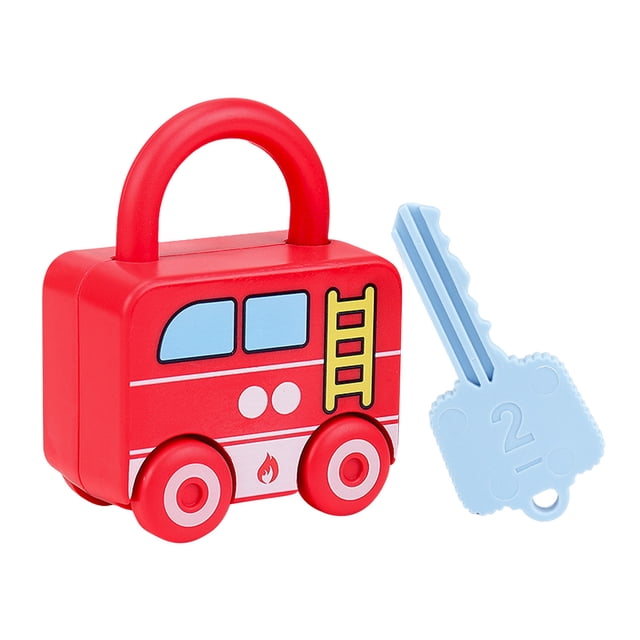 Daisyyozoid Wholesale Children's Educational Unlocking Toy Baby Enlightenment Matching Lock Toy Car
