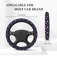 thumbnail image 5 of Haiem Love Wine Print Steering Wheel Cover 15 Inches for Women Men, Neoprene Anti-Slip Cute Car Steering Wheel Grip Wrap Car Accessories Protective Case Cover, 5 of 8