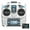 Multicolor, variant on MicroZone 6C- 2.4G 6CH Remote Controller Mode 2 MC7RB V2 Receiver System for SU27 Airplane Drone Multirotor Helicopter Car Boat
