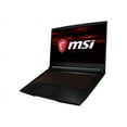 thumbnail image 3 of MSI GF63 9SCX 615 Thin - Intel Core i5 - 9300H / up to 4.1 GHz - Windows 10 Home - GF GTX 1050 Ti - 8 GB RAM - 512 GB SSD NVMe - 15.6" 1920 x 1080 (Full HD) - Ethernet, Fast Ethernet, Gigabit Ethernet, IEEE 802.11b, IEEE 802.11a, IEEE 802.11g, IEEE 802.11n, IEEE 802.11ac, Bluetooth 5.0 - Wi-Fi 5 - black, 3 of 12