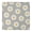 White-86, variant on Boho Chic Square Tablecloth Waterproof with Daisy Print, Elastic Fitted Floral Table Cover with Back, Perfect for Summer Picnic