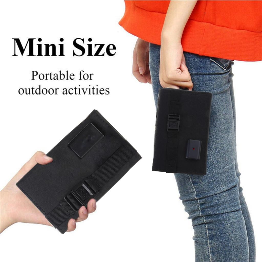 Oasiva 8W Foldable Solar Panel 5V Portable Battery Charger USB Port Outdoor Waterproof Power Bank for Phone PC Car RV Boat