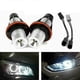 thumbnail image 4 of 1Pair 8000K White LED Angel Eye Marker Light Bulbs Lamps for- E39 E53 E60 E63 E64 E66 E87 5 6 7 X3 X, 4 of 5