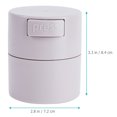 thumbnail image 4 of Miangastore Eyelash Storage Box Black Ps Material 2Pcs 3.3x2.8in, 4 of 9