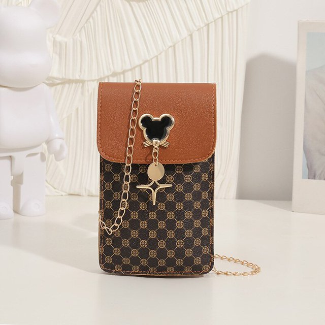Bolso de hombro portátil para mujer, bandolera elegante con estampado de moda, novedad de verano 2023 qym unisex