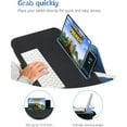 thumbnail image 2 of Lap Desk - Portable Laptop Stand & Stand, Fits Up to 17.3 in, Washable Cushion, Built-in Phone Holder & Mouse Pad - Gaming, Eating, Writing, Working on Bed, Couch,Floor, 2 of 6