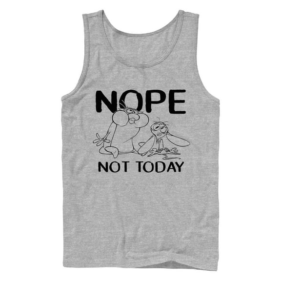 Men's The Ren & Stimpy Show Nope Not Today  Tank Top