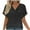 #Black, variant on Otvok Womens V-Neck T-Shirt Fashion Printed Short Sleeve Out Blouse Funny Blouses