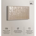 thumbnail image 2 of Textured Tiles Canvas Textured Abstract by Art Remedy, Gallery Wrapped, 45 x 30, 2 of 7