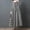 *b-Gray, variant on ClodeEU Women's Plaid Plus Size Linen Blend Long Sleeve Maxi Dress ,Loose Fit Tunic Casual Dress a-Gray,Womens Plus XL
