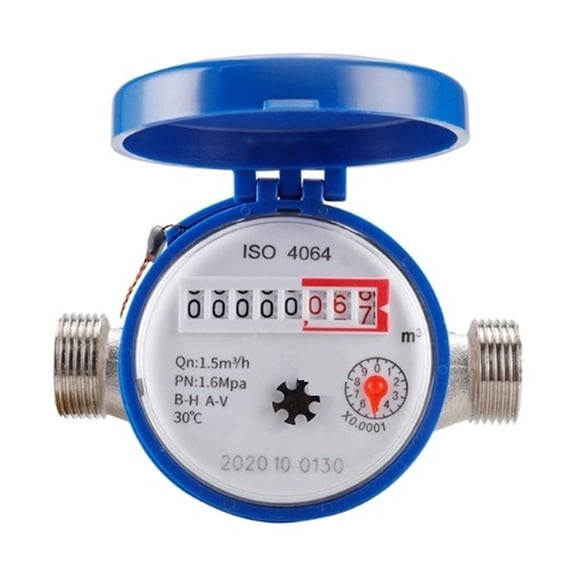 Smart Water Meter Water Meter Flow Measuring Instruments Home Measuring Tools With Copper Fittings Accessories ,Accurate Measurements