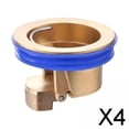 thumbnail image 1 of 4x Drenaje de Ducha Portátil, Tapón de Drenaje, Válvulas de Drenaje, Colador de Fregadero, Drenaje de Piso de Baño para Alcantarillado de Baño, Baño D 4 piezas, 1 of 10