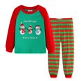 thumbnail image 1 of Ensemble de Pyjama de Noël en Coton Ajusté 2 Pcs pour Enfants, 1 of 2