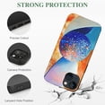 thumbnail image 2 of Rose blue purple, is a high-quality PC plastic protective case, ultra-thin shock-absorbing women's cute phone protective case Suitable for iPhone 13/iPhone 14 full range phone cases, 2 of 4