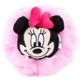 thumbnail image 2 of Minnie Mouse Kids Bath Character Loofah, Microfiber, Pink, Disney, 2 of 3