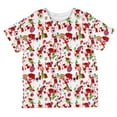 thumbnail image 1 of Halloween Zombie Elements Pattern All Over Toddler T Shirt, 1 of 2
