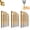 3 PCS, variant on Twist Drill Bit Set,6PCS Multi Material Spiral Side Cutting Titanium Coated Set,High-Speed Steel Sawtooth Bits for Wood Metal Plastic Hole