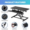 thumbnail image 3 of FITUEYES SD309101WB Wide Height Adjustable Standing Desk Converter for Dual Monitors, 3 of 6