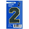 thumbnail image 2 of Hello Hobby Chenille 2-Black Number Patch, 2 of 5