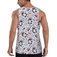 thumbnail image 3 of Haiem I Love USA Men Workout Tank Top Gym Bodybuilding Sleeveless Muscle T Shirts Athletic Tank Breathable Workout Shirt-Medium, 3 of 9