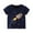Black, variant on PINQI Toddler Baby Boys Girls Short Sleeve Crewneck T-Shirt Tops Rocket Print Shirts Kids Summer Casual Graphic Tee Shirts