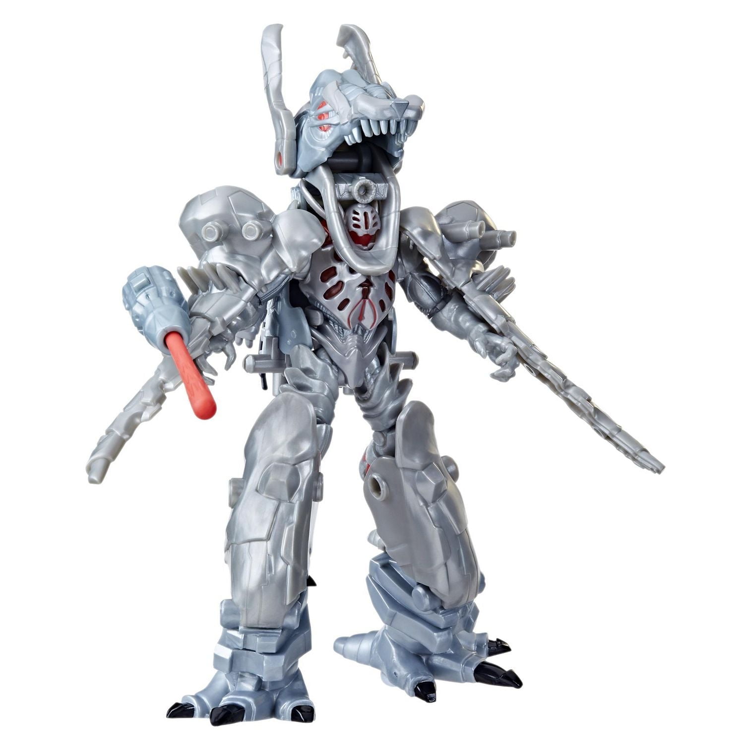Marvel Mech Strike Mechasaurs 4.5" Ultron Primeval with T-R3X Mechasaur Action Figures, Super Hero Toys