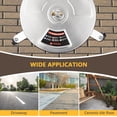 thumbnail image 5 of 14 Inches Pressure Washer Surface Cleaner Stainless Steel Housing Power Washer Accessory with 4 Wheels 1/4 Inch Quick Connector 2 Extension Wand Attachments 4000 PSI for Cleaning Driveways S, 5 of 5