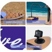 Inflatable Stand Up Paddle Board 11'x34x6 With Accessories