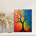 thumbnail image 2 of Colorful Tree Decor Painting/Canvas Art，Suitable for Living Room， Bedroom， Office， Study Room， Dining Room， Hallway， Hotel， Bar， Kitchen， or Gallery Decoration., 2 of 8