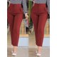 thumbnail image 3 of Pantalones largos casuales de moda para mujer, de cintura alta, ajustados, rectos, para oficina, elegantes, para primavera y otoño, ropa nueva para mujer, 3 of 5