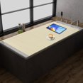 thumbnail image 2 of Bathtub Cover - Foldable Bathtub Cover, Tub Cover for Bathtub, 59''L x 31.5''W, PVC Bath Tray, Bath Insulation Cover, Foldable Bathtub Board for Salons, Hotels, Homes, Spa (Yellow 70.1''L x 31.5''W), 2 of 8