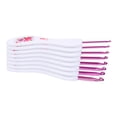 thumbnail image 4 of 8 Different Sizes Crochet Hooks Set, Durable Aluminum Knitting Tool For Weaving Enthusiast With Curved Soft Handle, 4 of 8