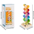 thumbnail image 2 of Educational Learning Toy - ZGEER - Tree - Marble Run - Natural Wood, 2 of 4