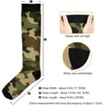 thumbnail image 3 of Coolnut Camouflage Compression Socks, 1 Pack Women Men Long Stocking (20-30mmHg) Travel Knee High Stockings for Athletic Sports,Running,Cycling,Nursing, 3 of 6