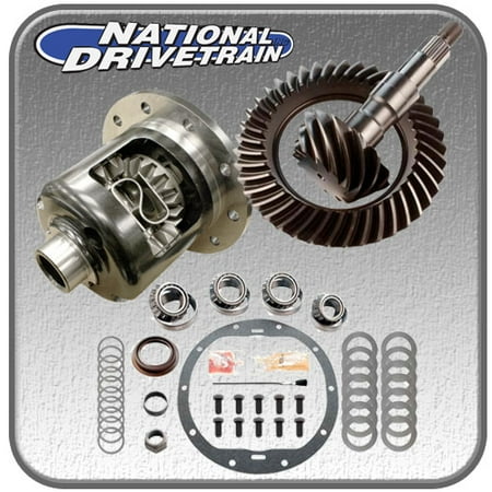 RING AND PINION, BEARING INSTALL KIT & NEW POSI - GM 8.5 10 BOLT - 3.73 RATIO (Best Ring And Pinion Brand)