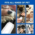 thumbnail image 3 of Oazouf Rechargeable Dog Nail Grinder Trimmer with LED Lights Low Noise for All Kinds of Cats Dogs, 3 of 8
