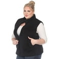 thumbnail image 2 of White Mark Women's Sherpa Outerwear Vest, 2 of 6