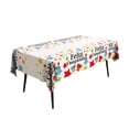 thumbnail image 4 of YAOMOBB Birthday Party Decoration Supplies Disposable Premium Decorative Tablecloth 10 Pcs Waterproof Tablecloth for Rectangle Tables 72 x 54 Inch, 4 of 7