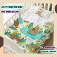 thumbnail image 2 of Yibo Cute Capybara Blanket Flannel Soft and Comfortable Anti-static Bed Sofa Blanket, 2 of 7
