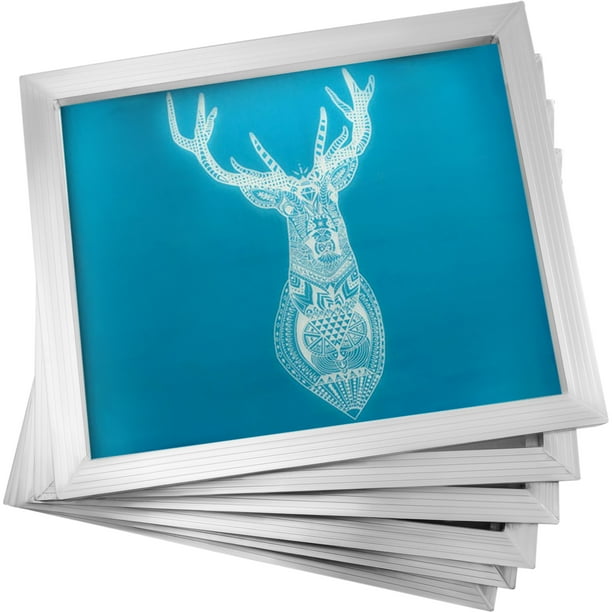 VEVOR Silk Screen Frame 6 Pieces Aluminum Silk Screen Frame 18x20 inch Silk Screen Printing