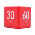 thumbnail image 2 of sunsanly Cube Timer 15/20/30/60 Minutes Countdown Rotation Timer for Tasks Work Study Kitchen Silent Alarm Vibrate Portable Pocket Size Easy Operation Timer for Cooking, 2 of 8