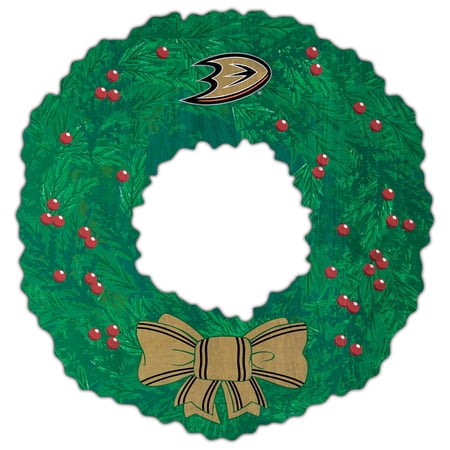 Anaheim Ducks 16 Team Wreath Sign