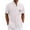 White, variant on Yiaimeir Men'S Casual Loose Fitting Short Sleeved Printed Shirt Fashion Standing Collar Top，Size M-3XL