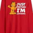 thumbnail image 2 of Garfield - Pretend I'm Listening - Men's Long Sleeve T-Shirt, 2 of 4